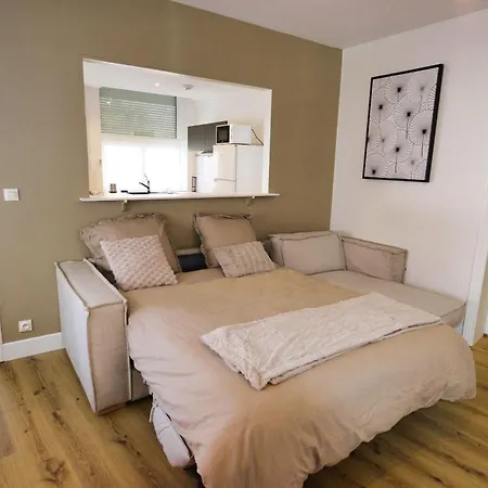 Centre Ville, Gare 600m, Prox Lille, Lit King Size Apartment *
