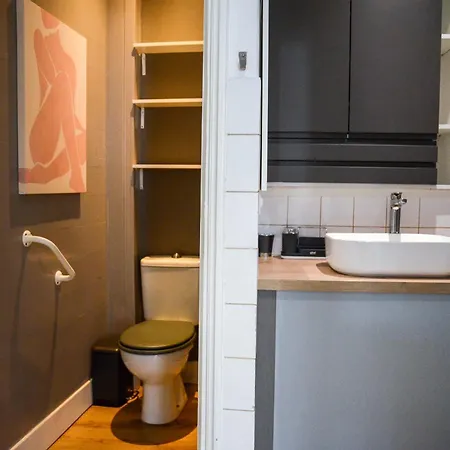 Centre Ville, Wifi, Gare 600m, Prox Lille, Lit King Size Διαμέρισμα *