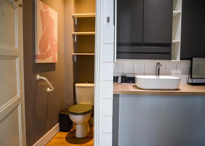 Le Cosy, Rdc, Centre Ville, Wifi, Proche Gare, Prox Lille, Apartment *